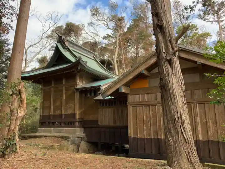 八幡神社の本殿・本堂