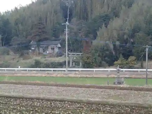 天手長比賣神社跡の周辺