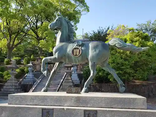 生矢神社の狛犬