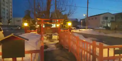 旭川銀座弁天神社の鳥居