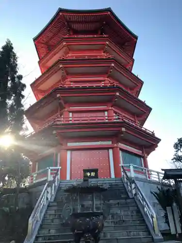 金乗院放光寺の塔