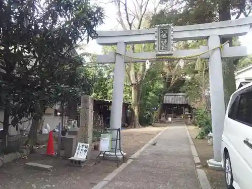 八幡神社の鳥居