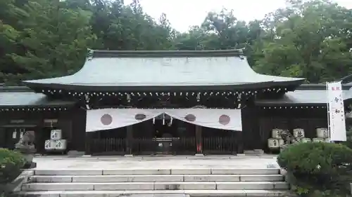 山梨縣護國神社の本殿