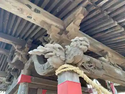 白幡神社の芸術
