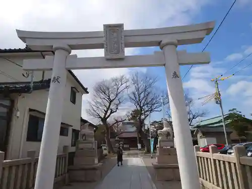 蒲原神社の鳥居