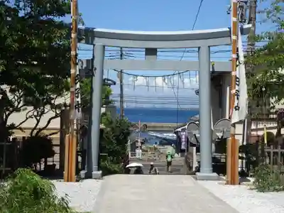 走水神社の鳥居