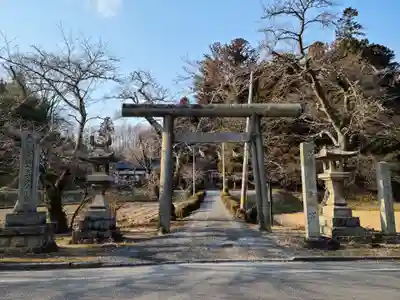 鹿島大神宮の鳥居