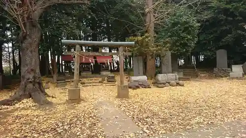 神明神社の鳥居