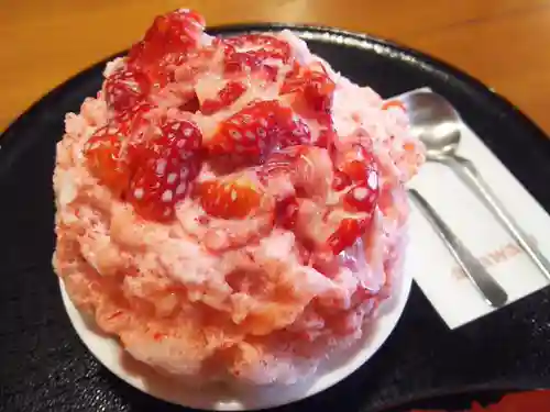 八幡神社の食事