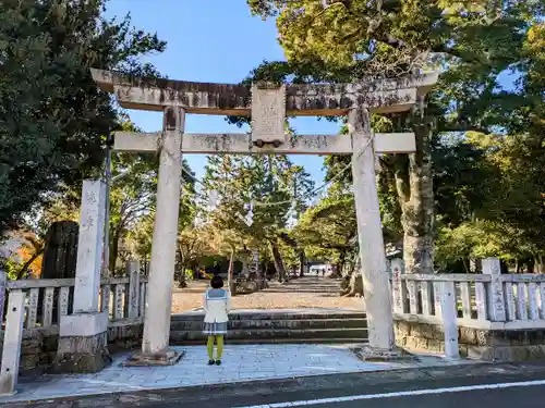 焼津神社の鳥居