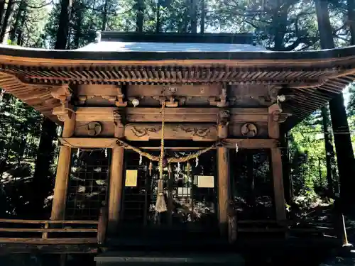 穴森神社の本殿