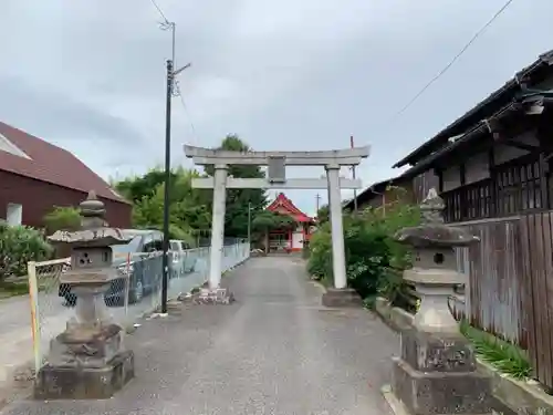 稲荷神社の鳥居