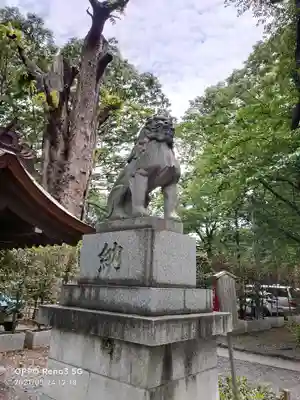 大國魂神社の狛犬