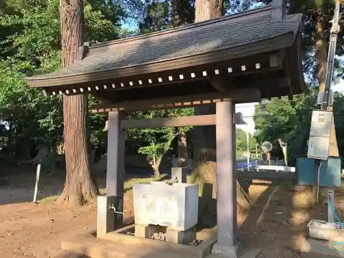 熊野神社の手水舎
