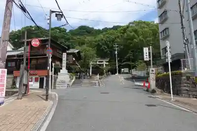 四條畷神社の周辺
