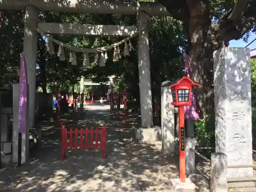 鴻神社の鳥居