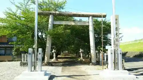 名木林神社の鳥居