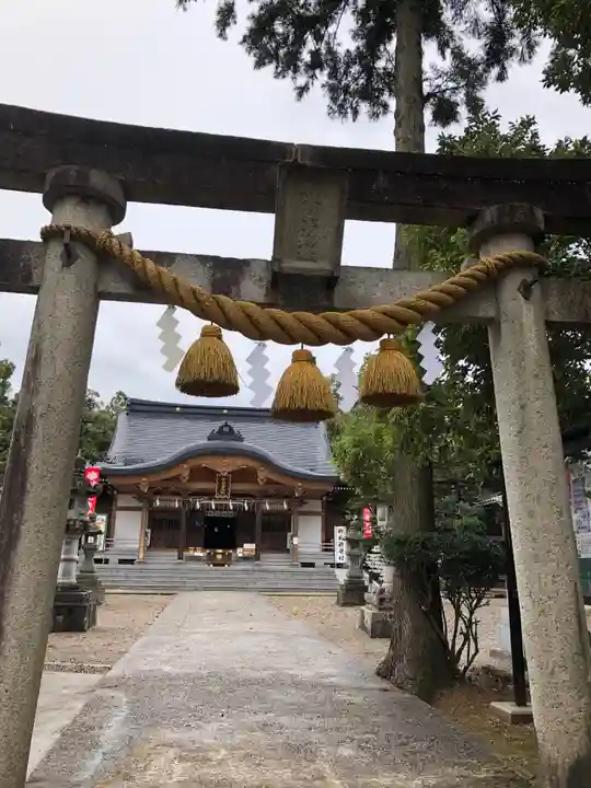 姉倉比賣神社の鳥居