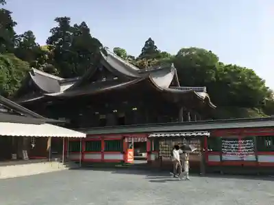 高良大社の本殿・本堂