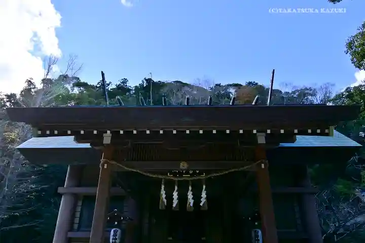 安房神社の本殿・本堂