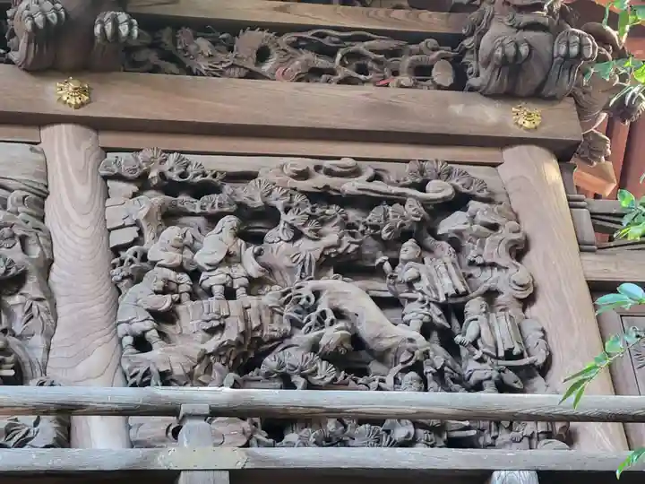 越谷香取神社の芸術