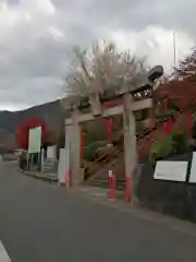 足立山妙見宮（御祖神社）の鳥居