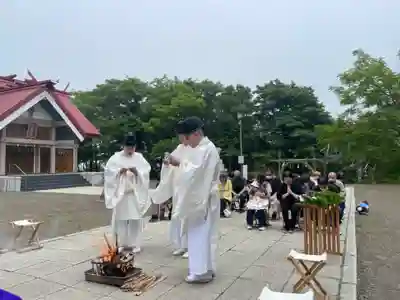 釧路一之宮 厳島神社のお祭り