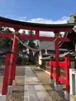 結城諏訪神社の鳥居