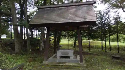 上士幌神社の手水