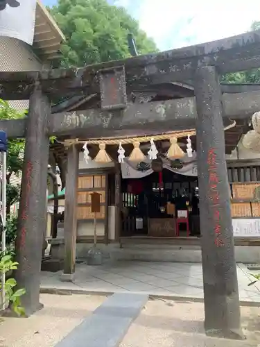 櫛田神社の鳥居