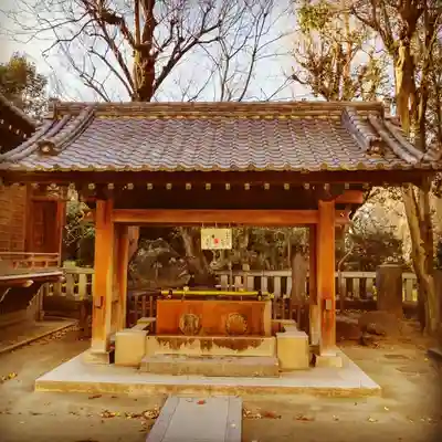 牛嶋神社の手水舎