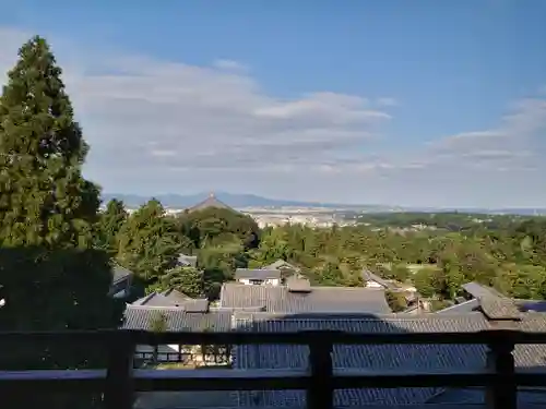 東大寺二月堂の景色