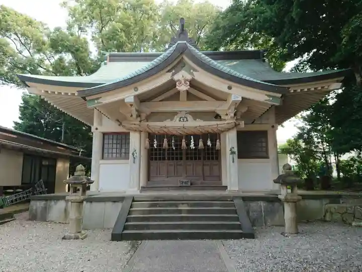 畠神社の本殿・本堂