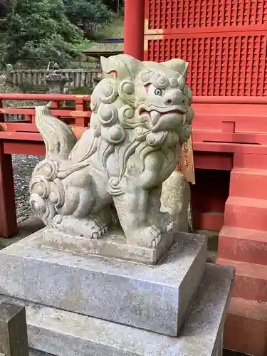 鳳来山東照宮の狛犬