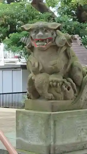 八幡橋八幡神社の狛犬