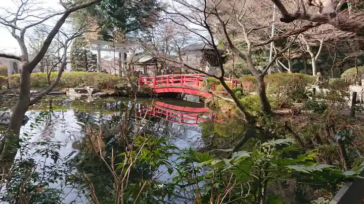 貫井神社の庭園