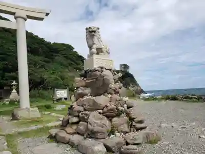 大湊神社（雄島）の狛犬