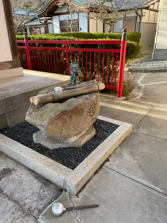 立江寺の手水舎