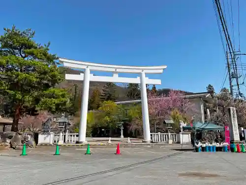 山梨縣護國神社の鳥居