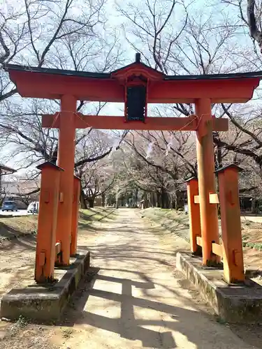 東蕗田天満社の鳥居