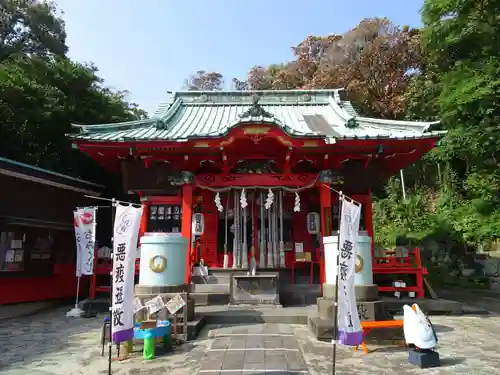 海南神社の本殿・本堂