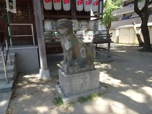 澪標住吉神社の狛犬