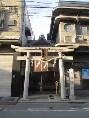 薬祖神祠の鳥居