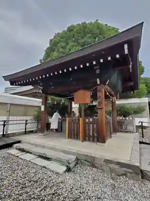 真清田神社の手水舎