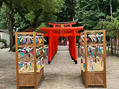 荒熊白髭稲荷神社の鳥居