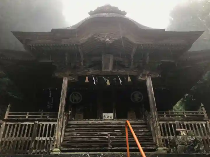 神峯神社の本殿・本堂