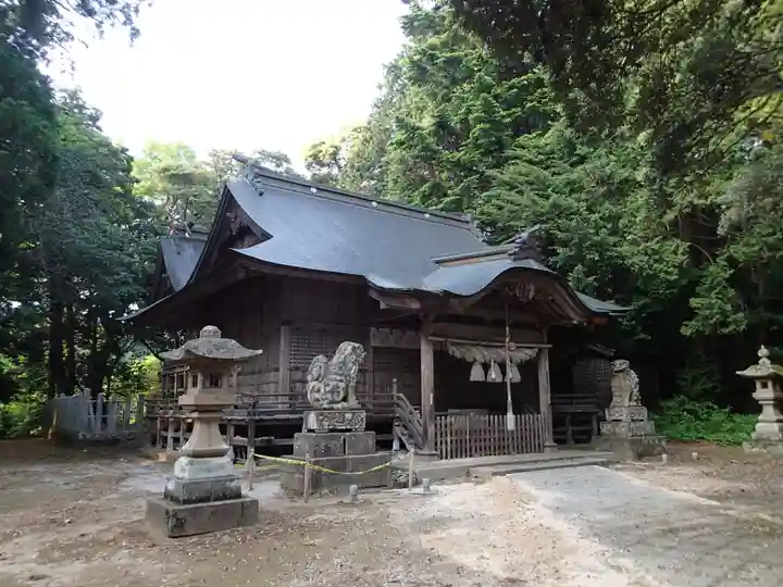波波伎神社の本殿・本堂