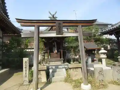 おふさ観音(観音寺)の鳥居