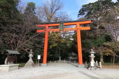 鏡作坐天照御魂神社の鳥居