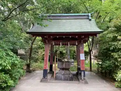 芝東照宮の手水舎